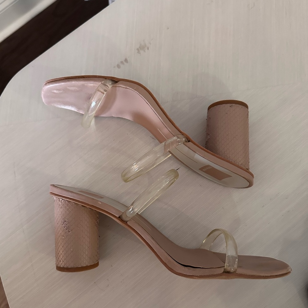 Dolce Vita size 10 Nude Sandals